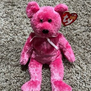 Sherbet 2002 Hot Pink Beanie Baby